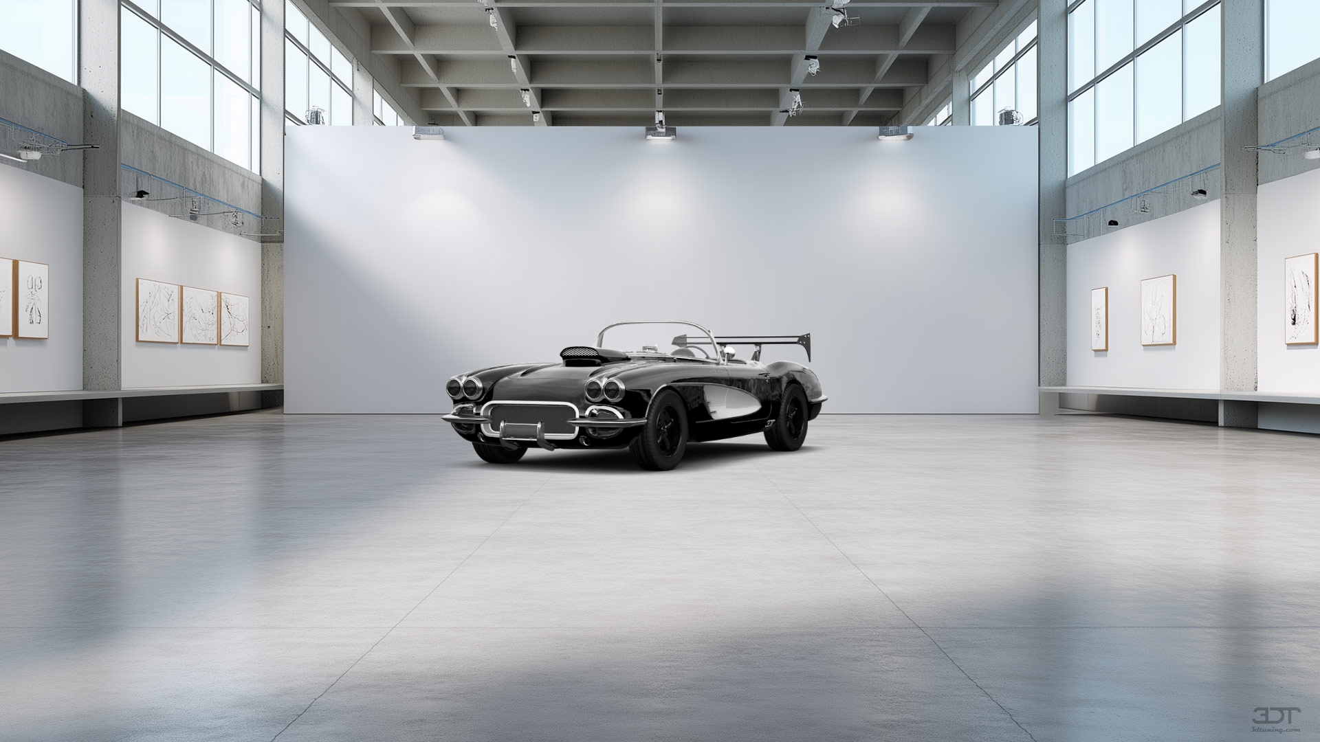 Chevrolet Corvette Convertible Coupe 1958 tuning