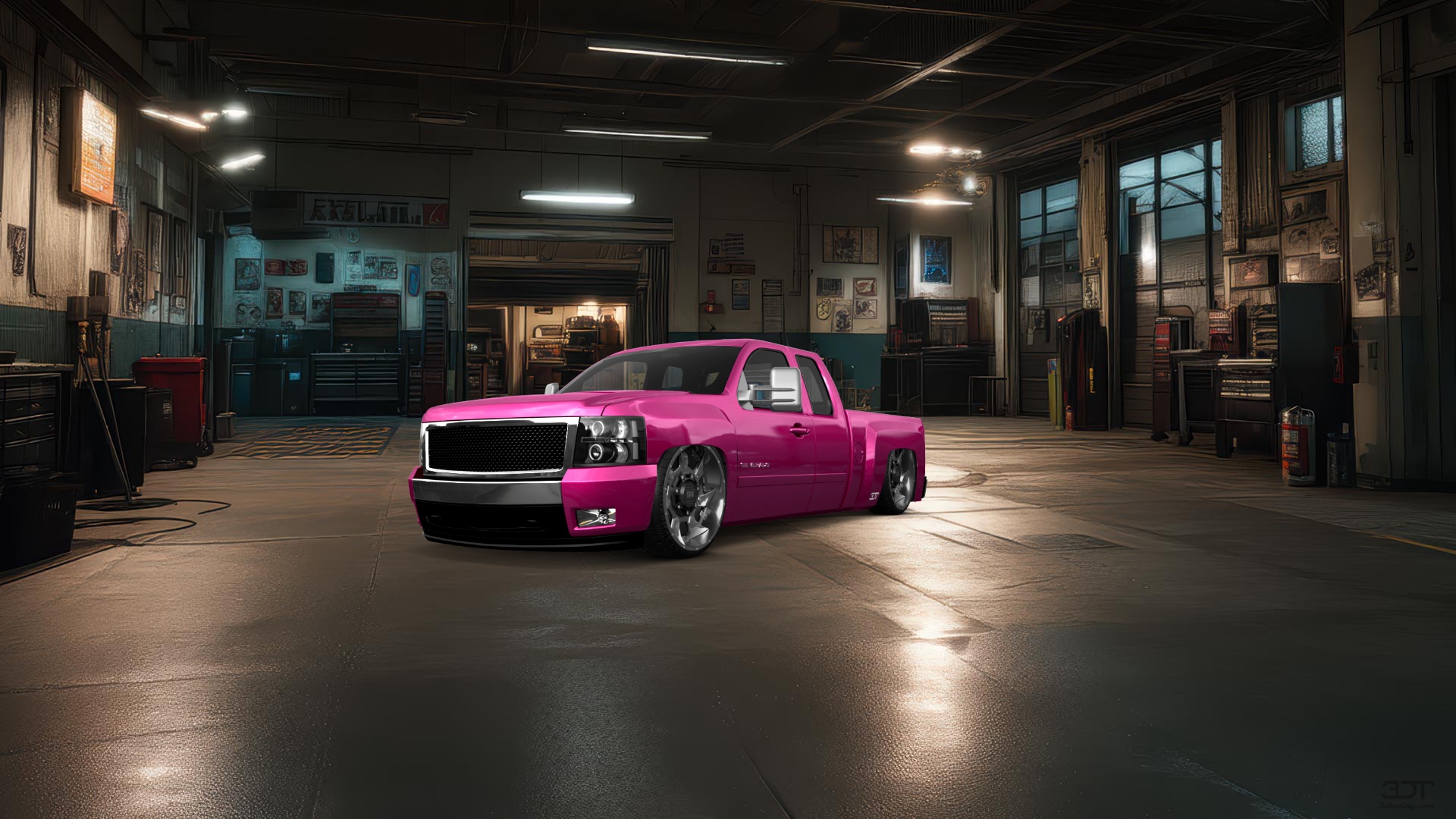 Chevrolet Silverado 1500 6.6 ft box Pickup Truck 2008 tuning