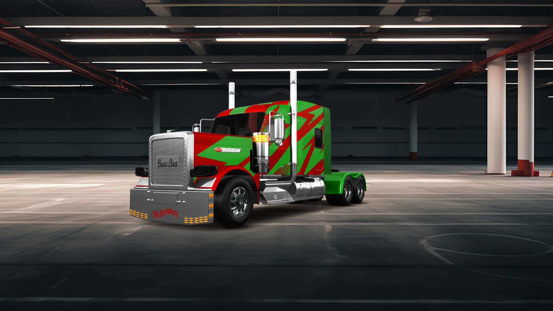 Peterbilt 589 Sleeper Cab Truck 2024 tuning