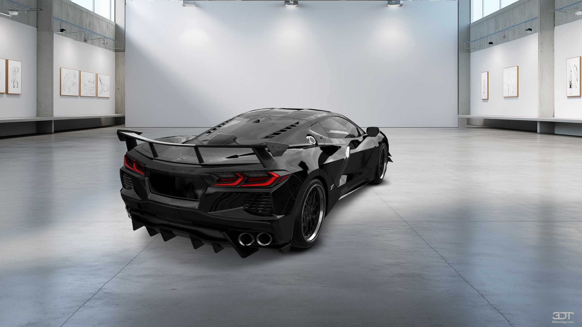 Chevrolet Corvette 2 door targa top 2020 tuning