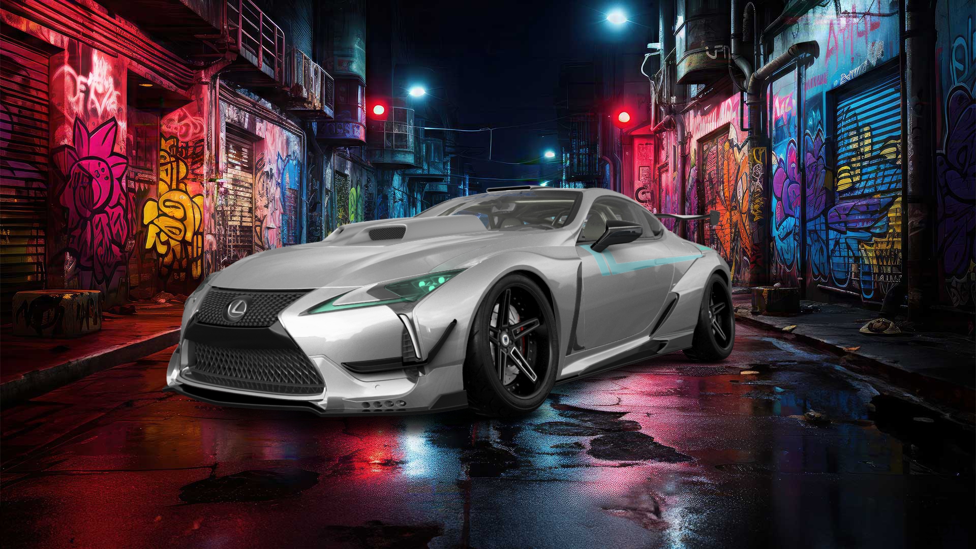 Lexus LC500 2 door fastback coupe 2017