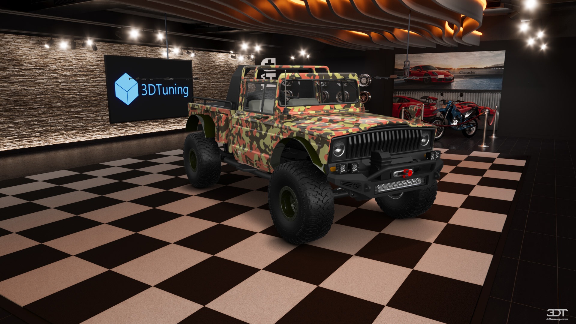 Jeep Kaiser M715 2 Door pickup truck 1968