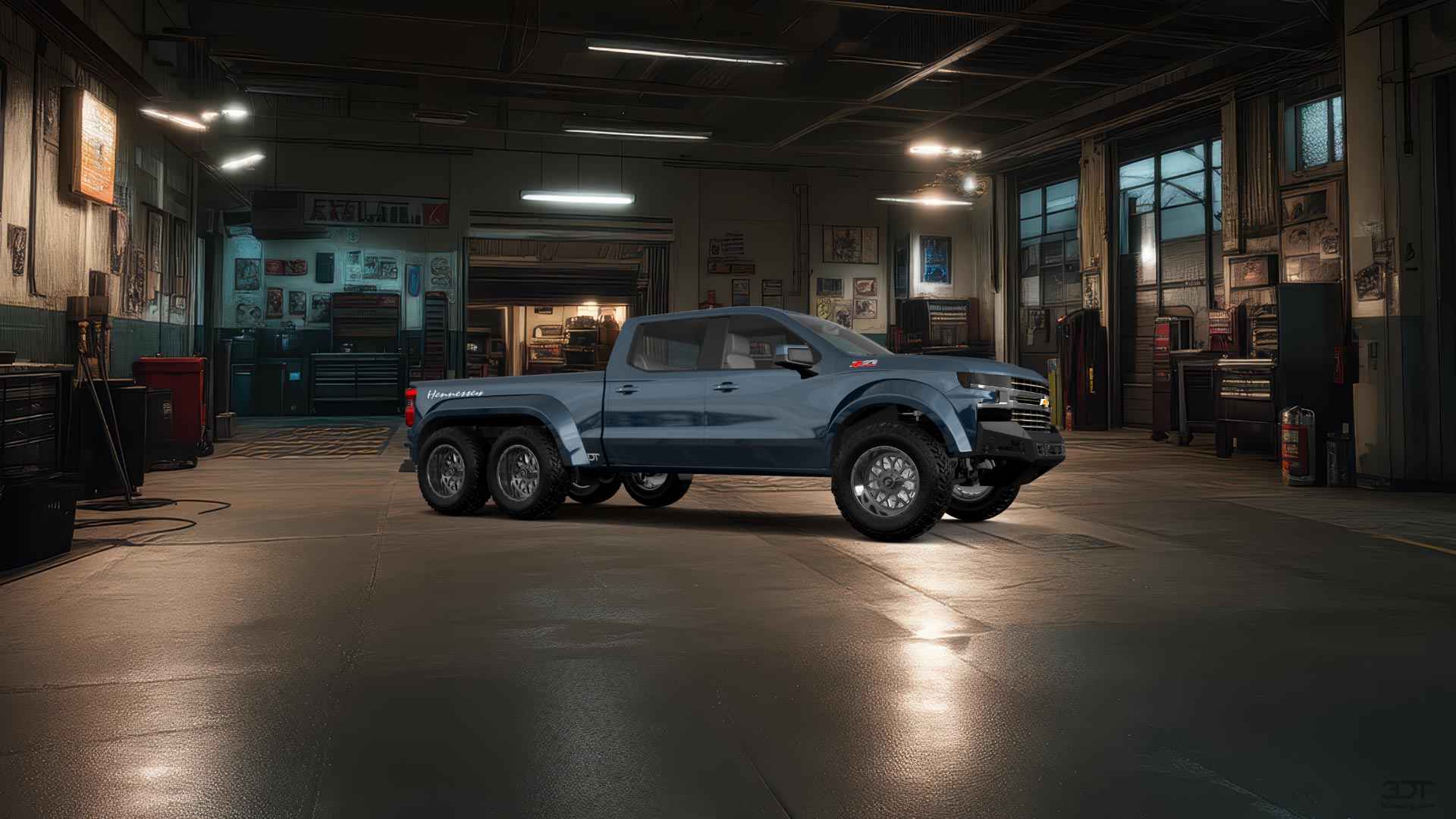 Chevrolet Silverado Hennessey Goliath 6X6 Truck 2020 tuning