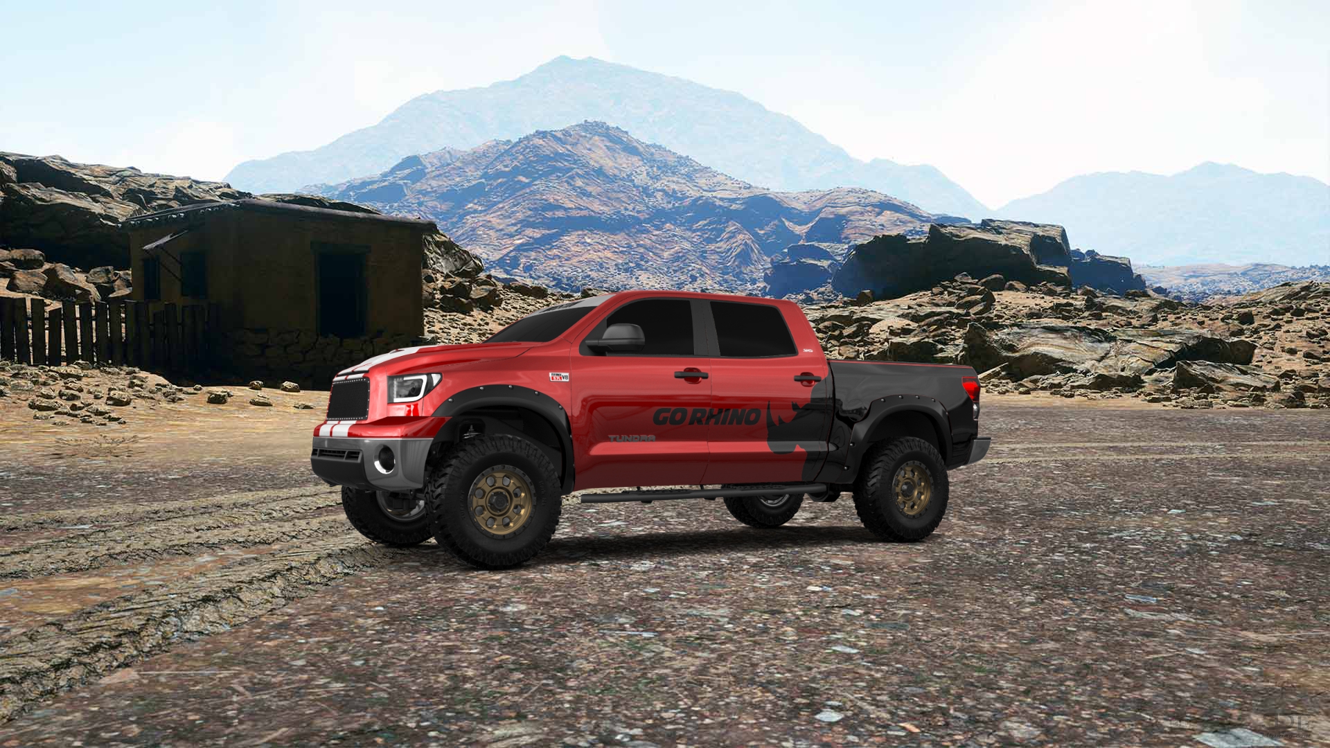 Toyota Tundra 5.5 ft box 4 Door pickup truck 2007