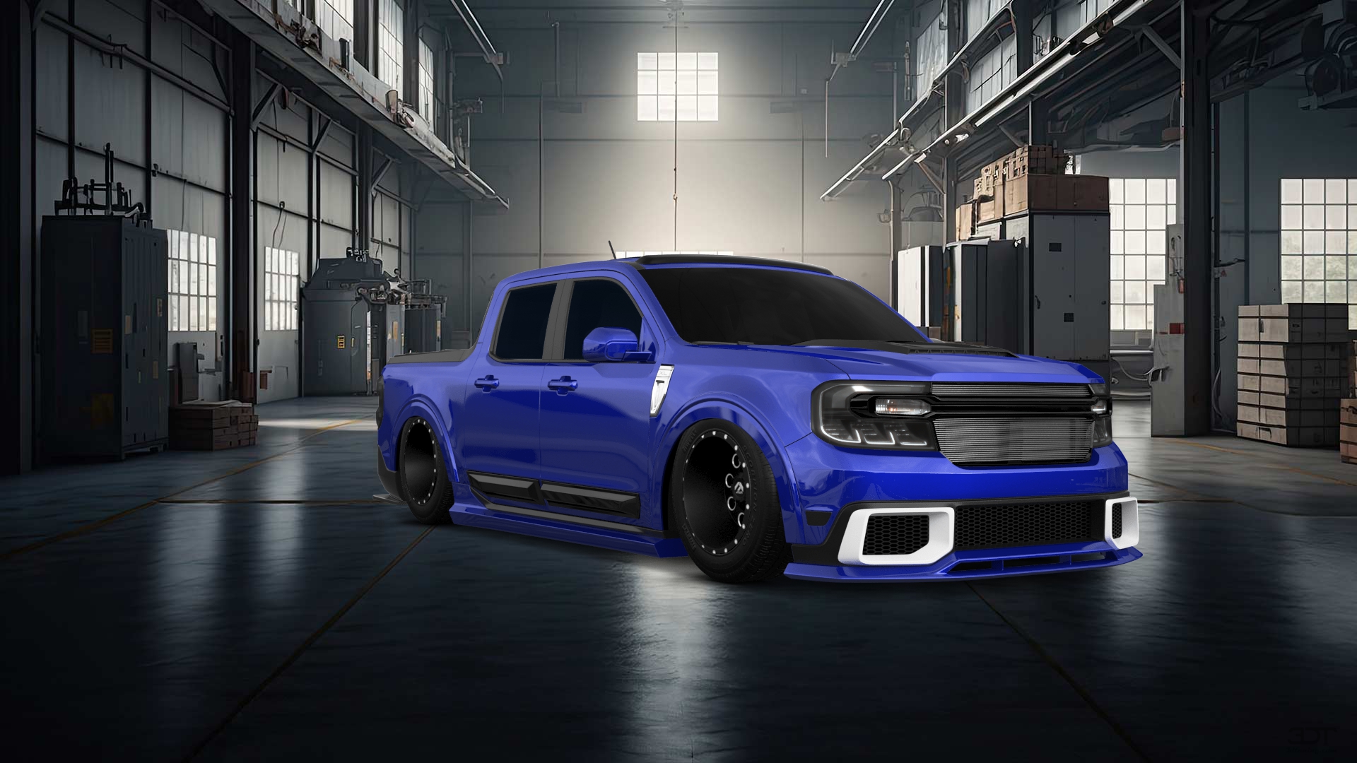 Ford Maverick 4 Door pickup truck 2022 tuning