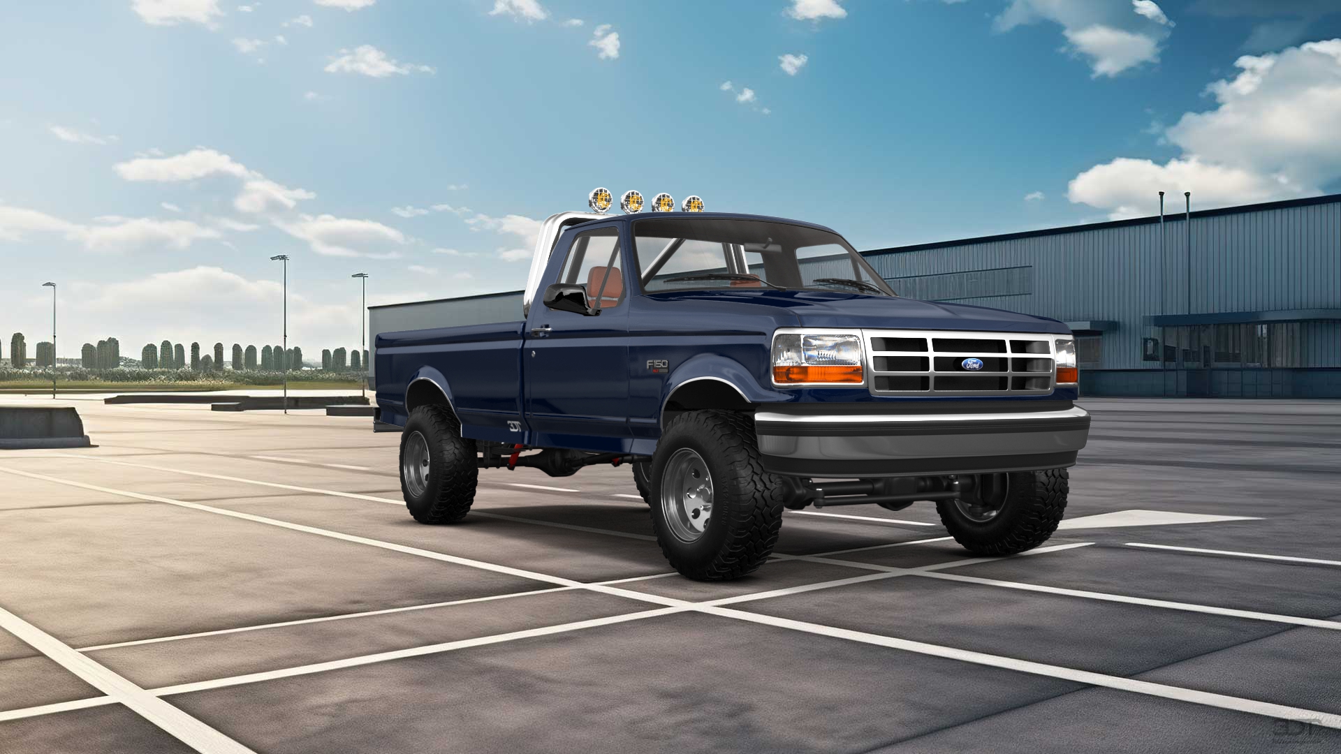 Ford F-150 Regular Cab 2 Door pickup truck 1992