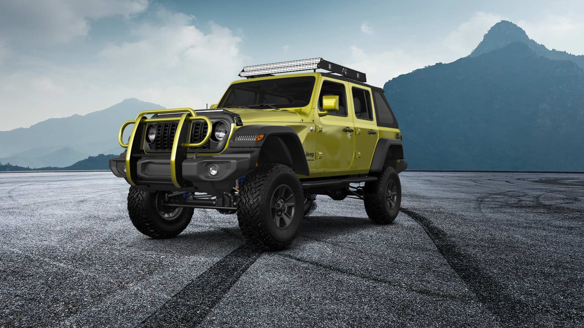 Jeep Wrangler JL 4 Door SUV 2024 tuning