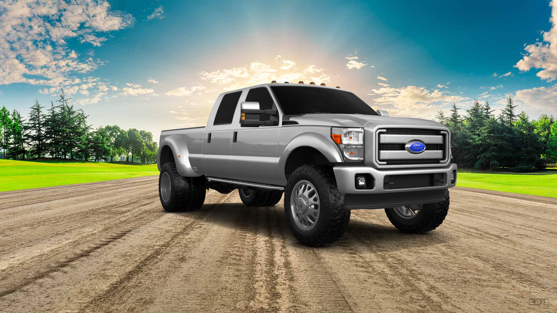 Ford F-350 DRW 4 Door pickup truck 2013