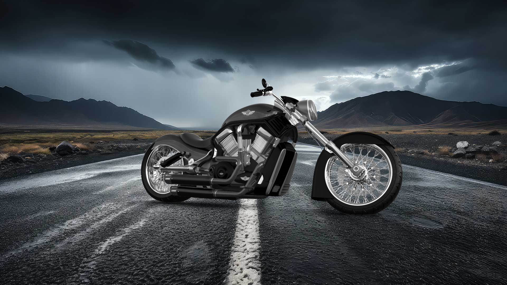Harley-Davidson Custom Chopper Cruiser 2011 tuning
