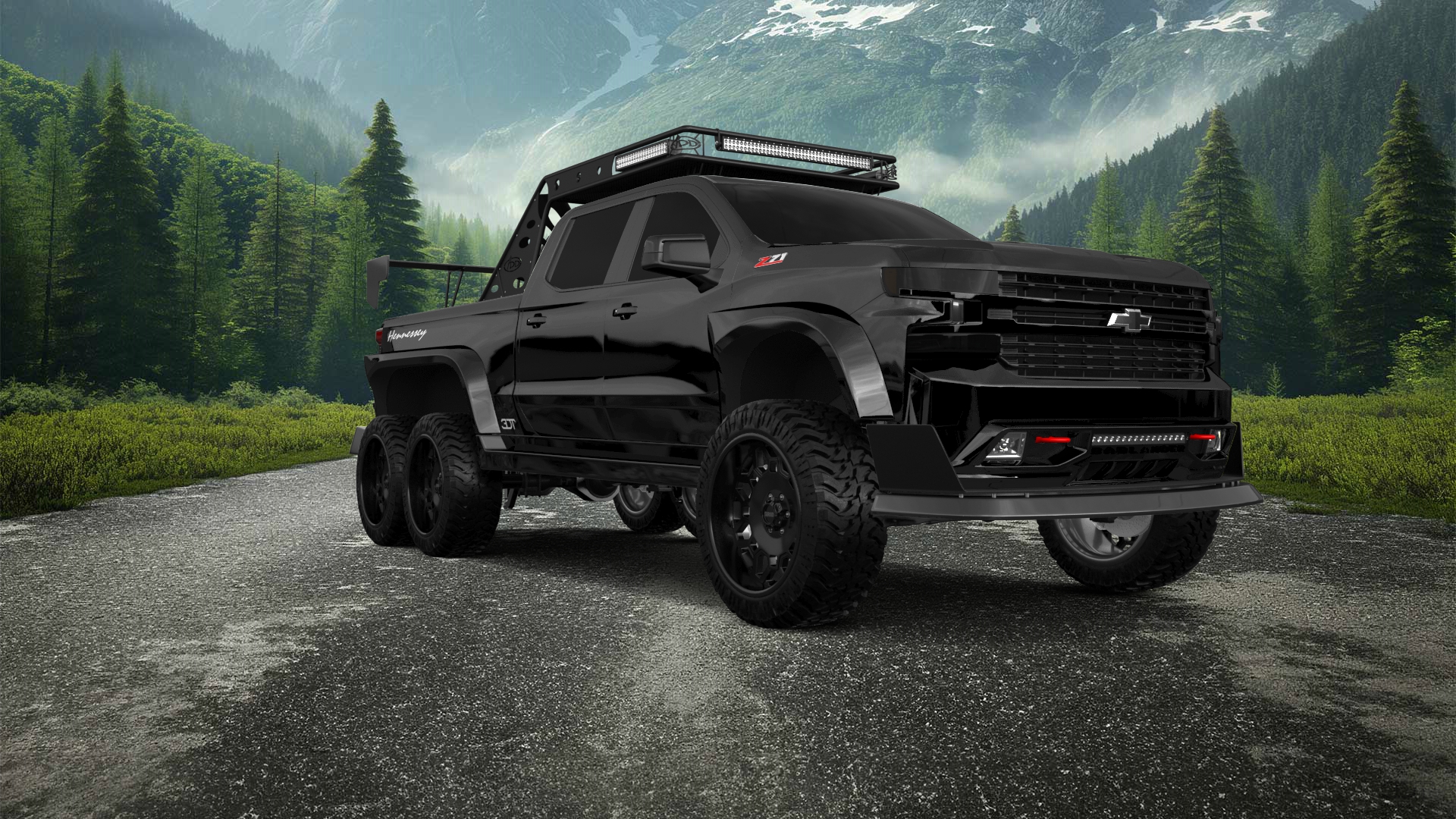 Chevrolet Silverado Hennessey Goliath 6X6 Truck 2020