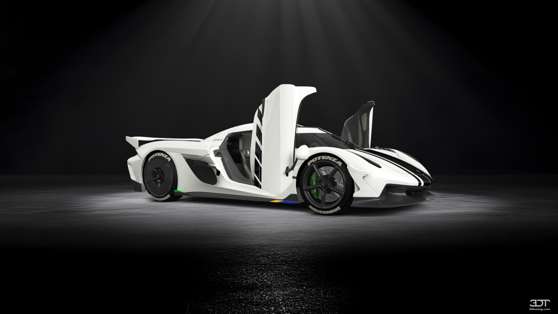 Koenigsegg Jesko 2 door targa top 2020