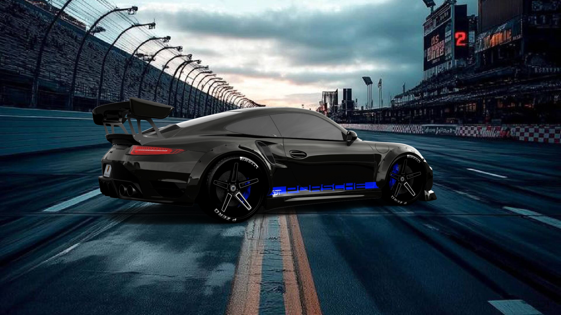 Porsche 911 Turbo S 2 Door Coupe 2014 tuning