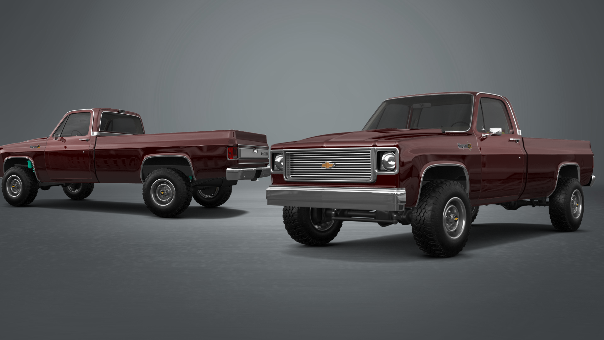 Chevrolet Silverado C-10 2 Door pickup truck 1973 tuning