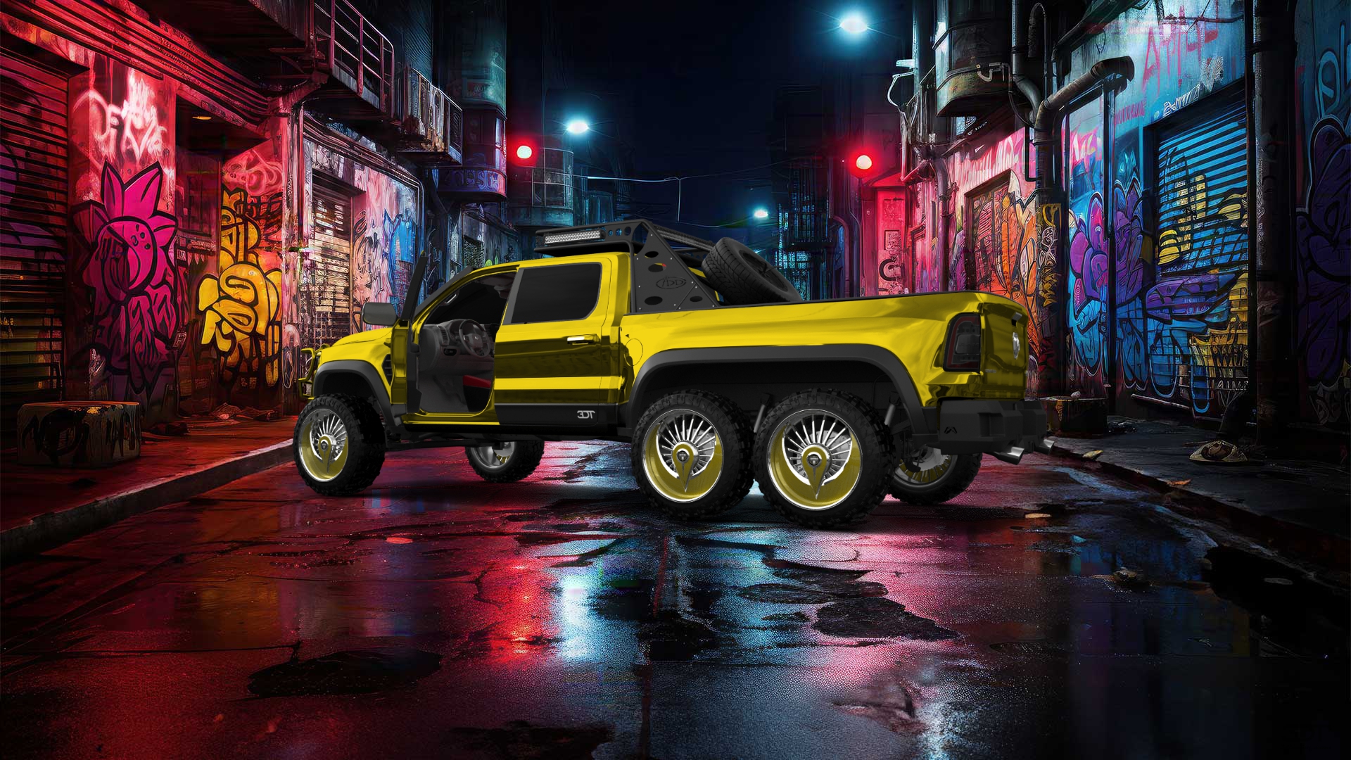 Dodge Ram Hennessey Mammoth 6X6 Truck 2021 tuning