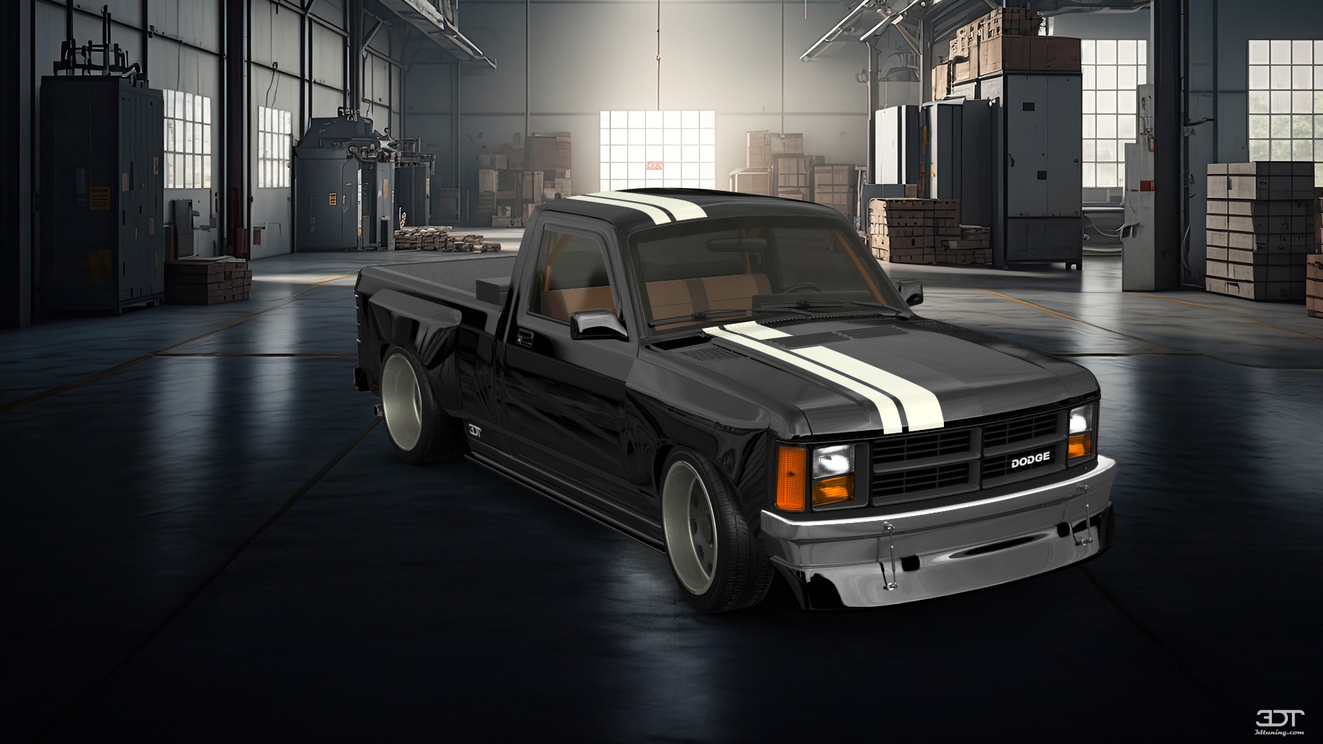 Tuning Dodge Dakota Regular Cab 2 Door pickup truck 1987