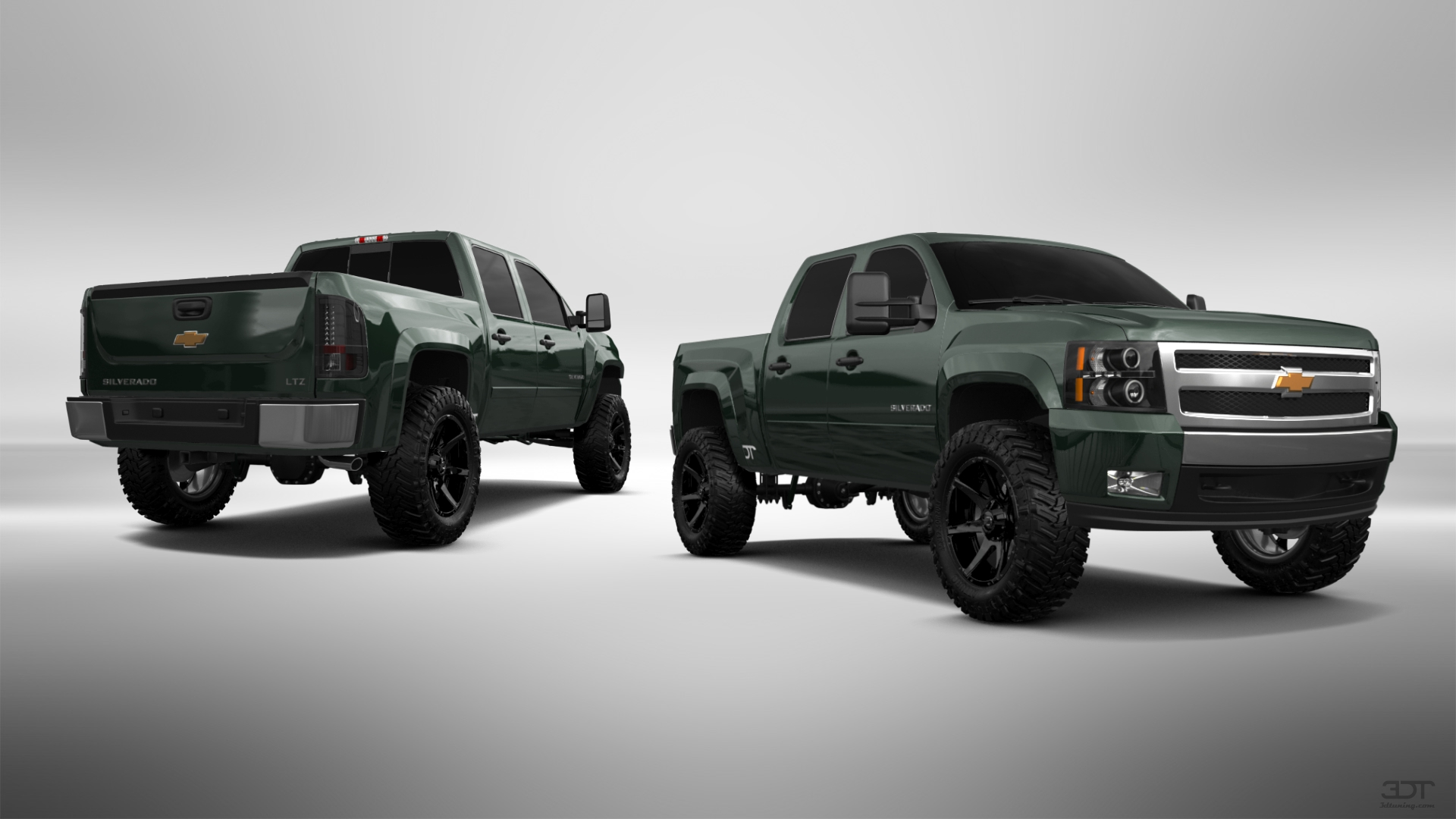 Chevrolet Silverado 1500 Crew Cab 4 Door pickup truck 2007
