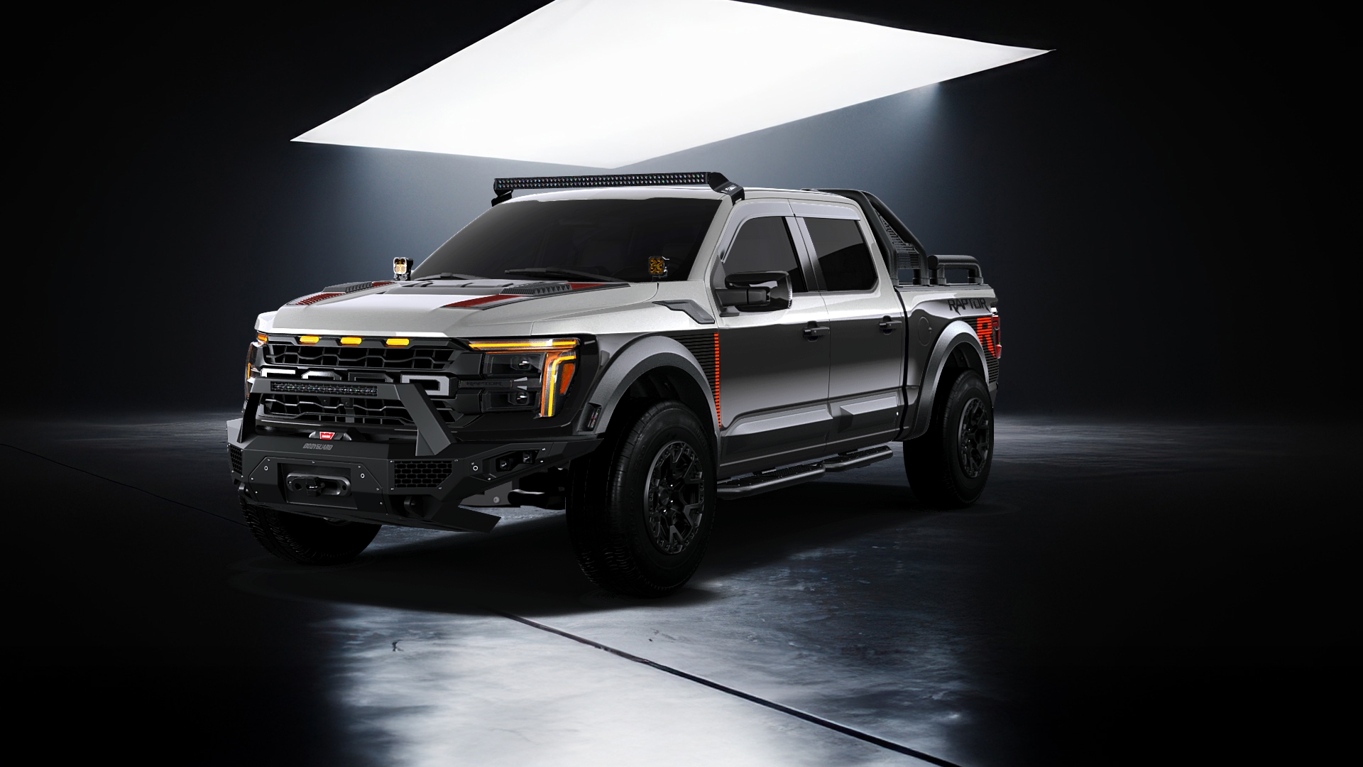 Ford F-150 Raptor 4 Door pickup truck 2024 tuning