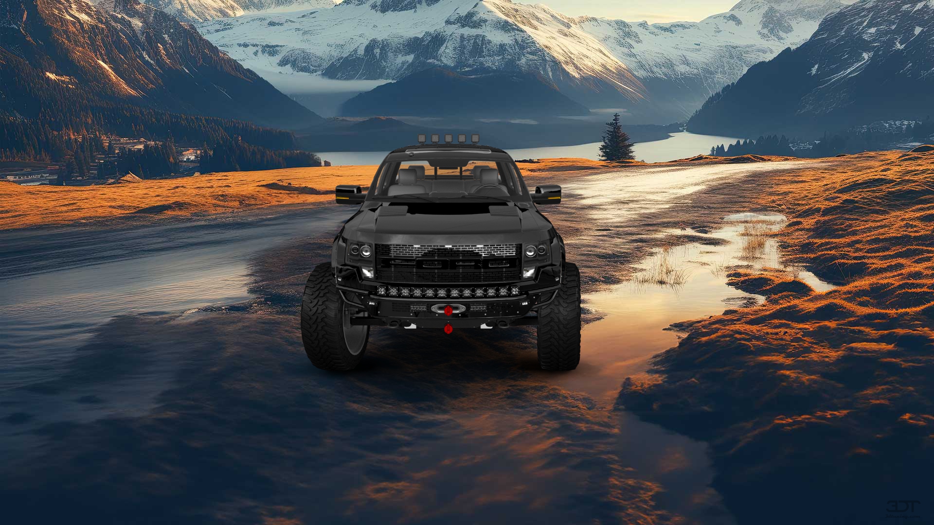 Ford F-150 SVT Raptor 4 Door pickup truck 2013