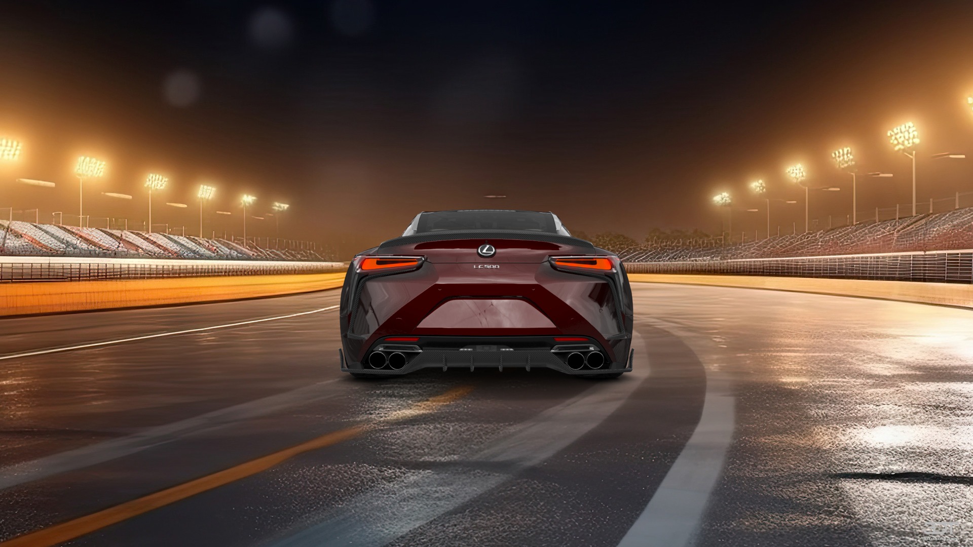 Lexus LC500 2 door fastback coupe 2017