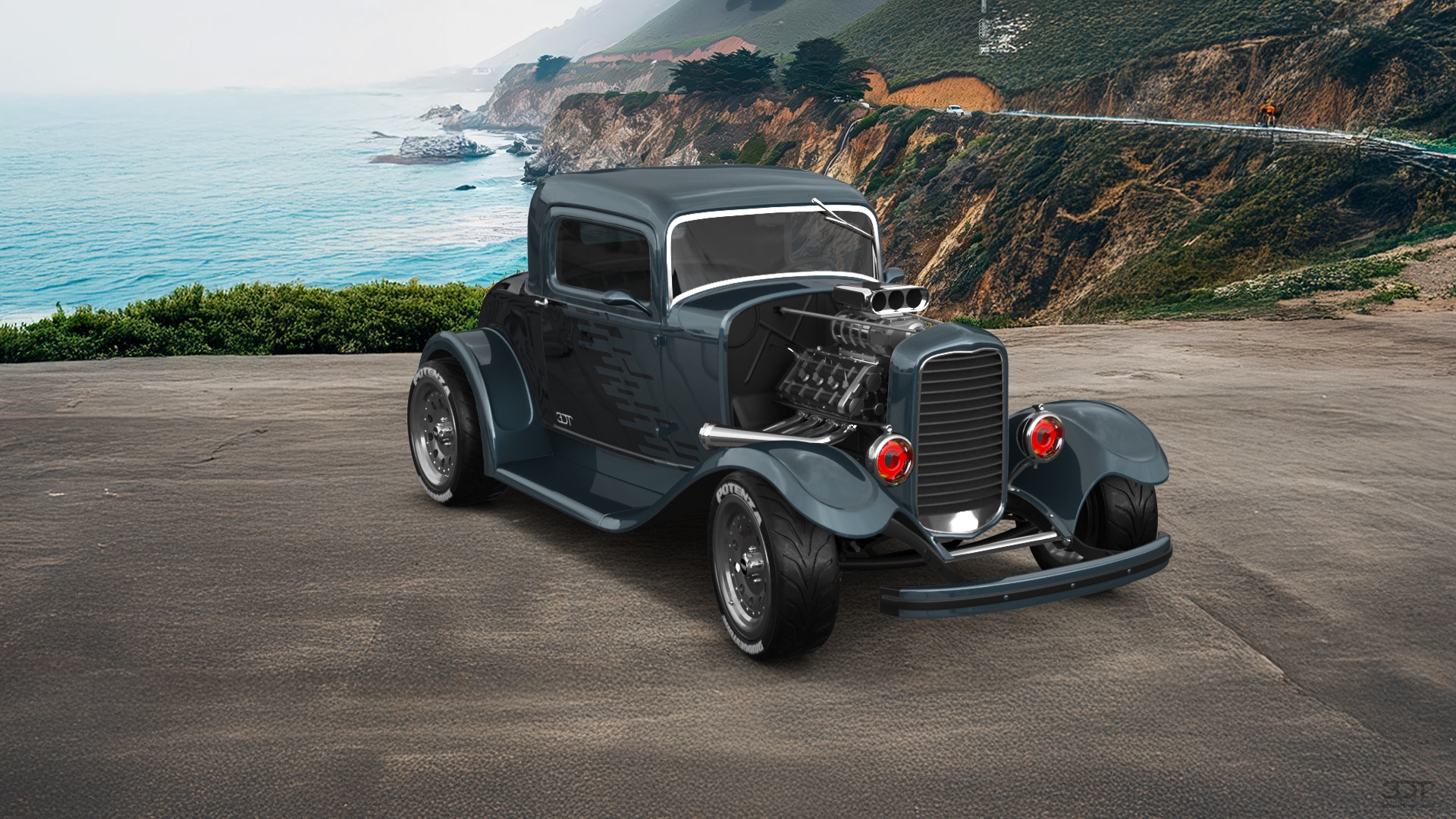 Ford Model B Deluxe 2 Door Coupe 1932 tuning