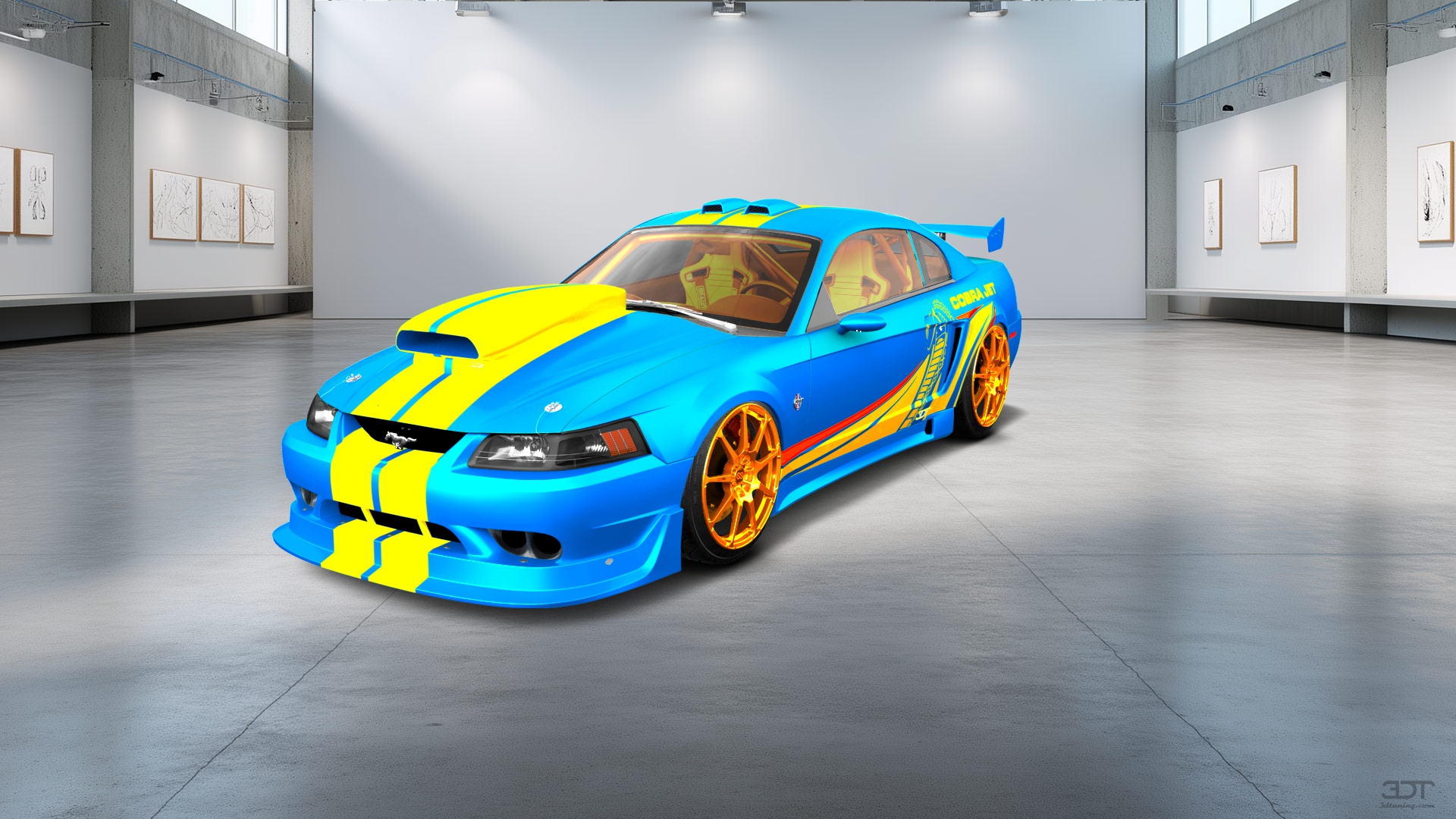 Ford Mustang 2 Door Coupe 2000 tuning