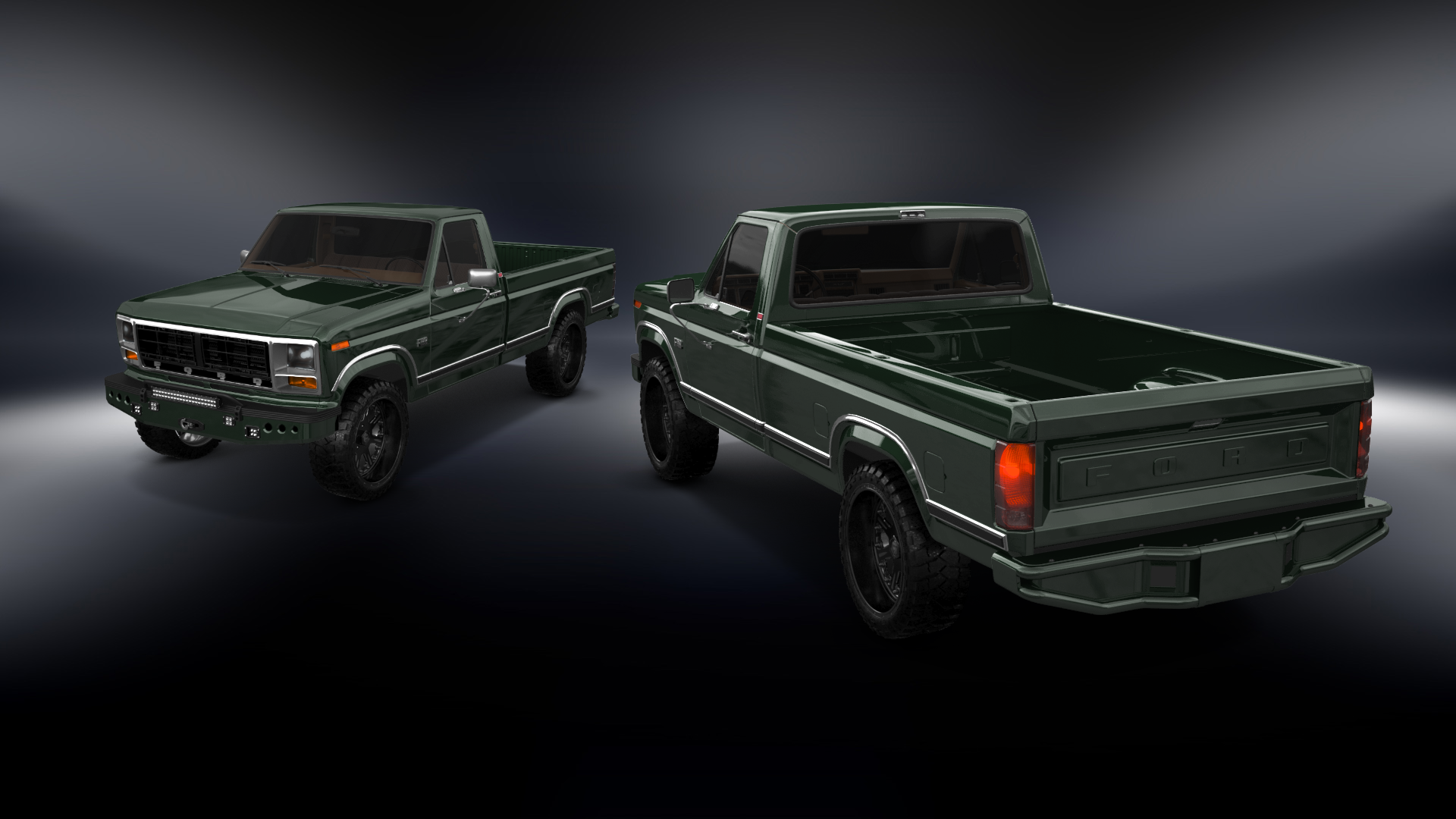 Ford F-150 2 Door pickup truck 1986
