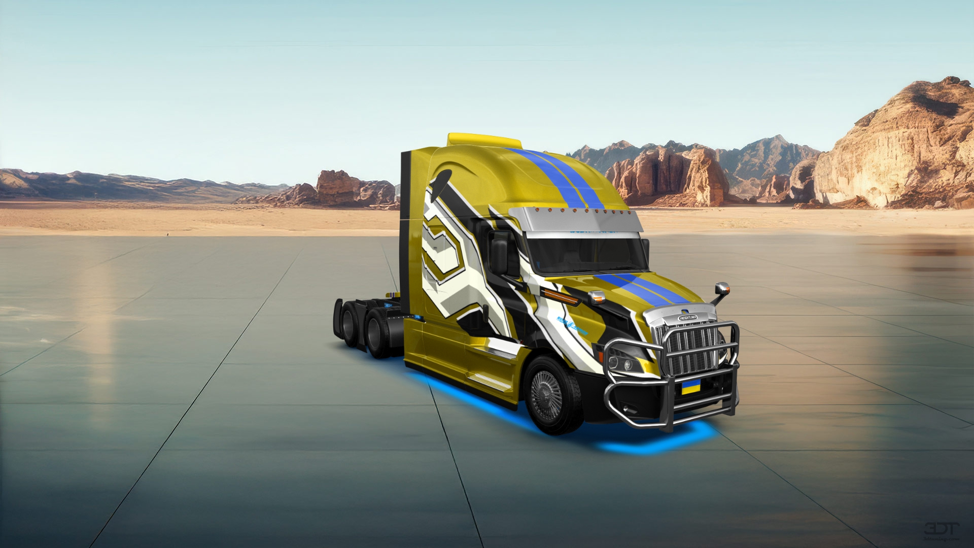 Freightliner Cascadia Sleeper Cab Truck 2018 tuning