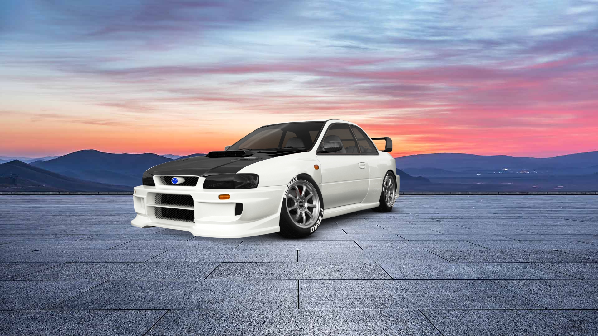 Subaru Impreza WRX STI 22B 2 Door Coupe 2000 tuning