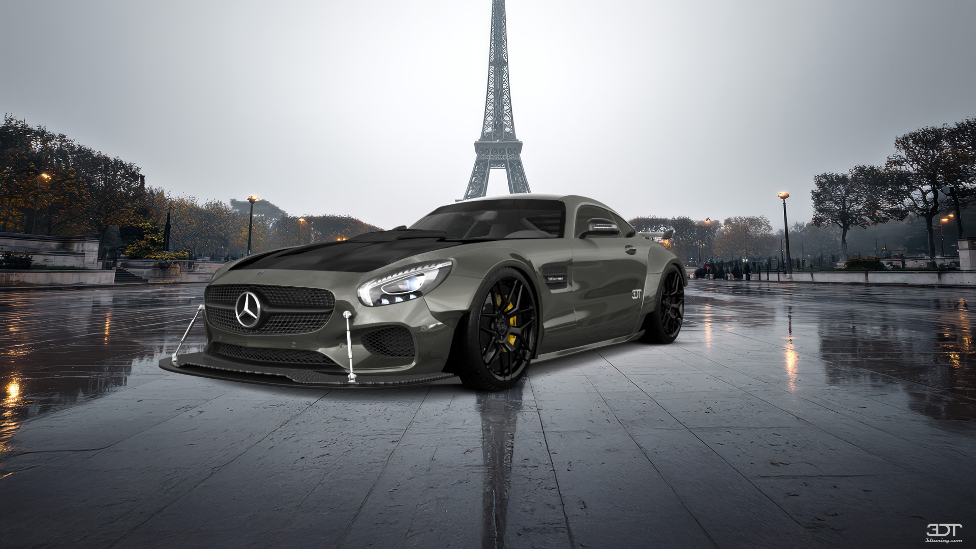 Mercedes AMG GT 2 door fastback coupe 2015 tuning