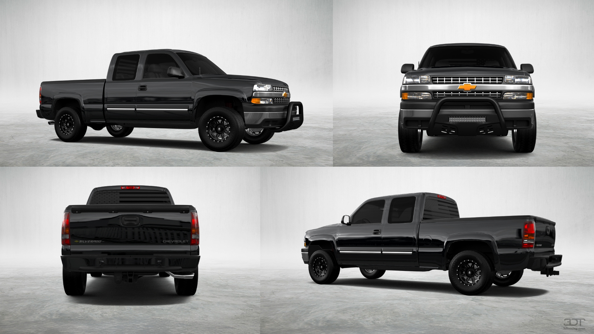 Chevrolet Silverado 1500 Extended Cab 6.5 ft box 4 Door Truck 1999