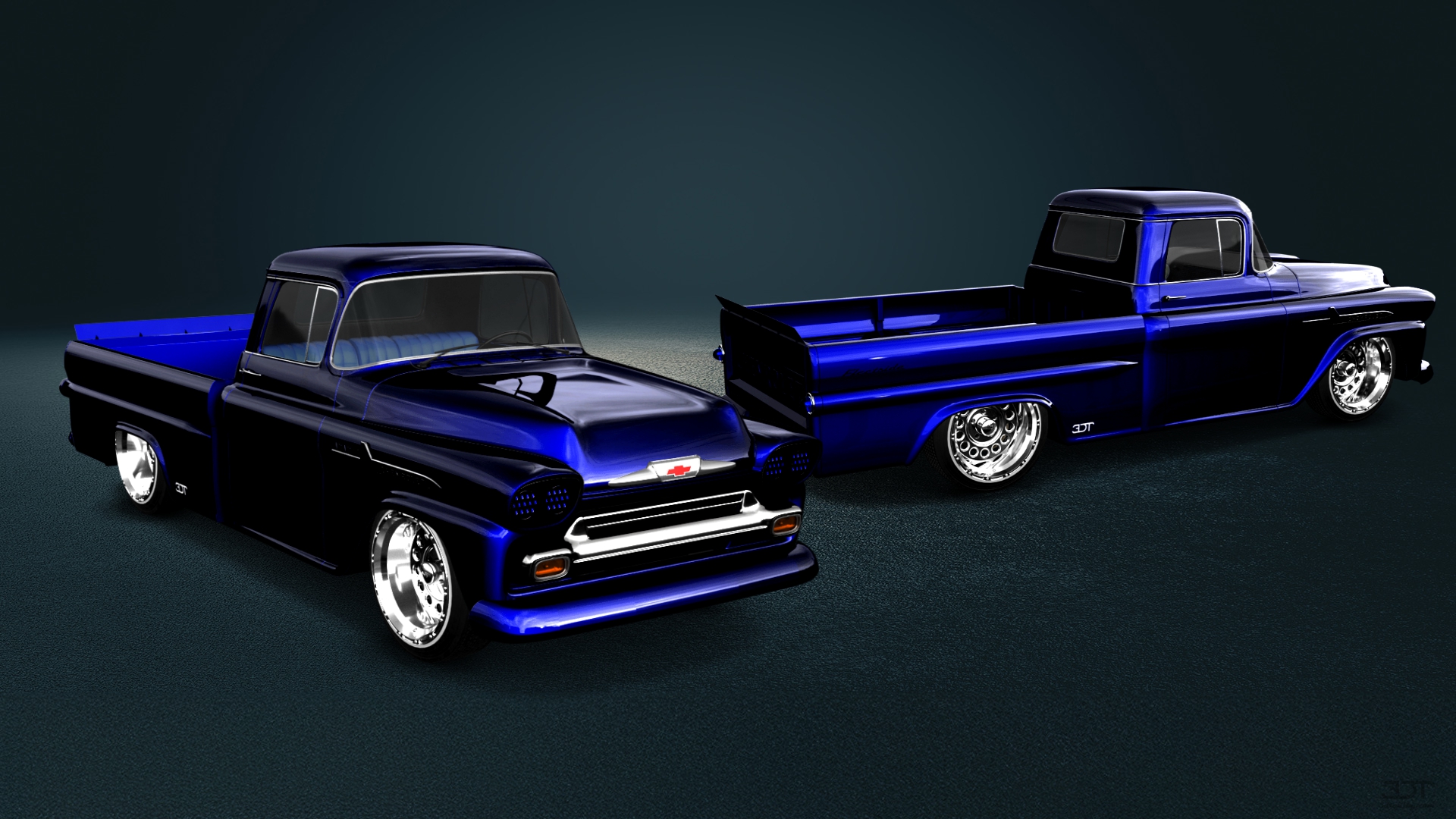 Chevrolet Apache 2 Door pickup truck 1958 tuning