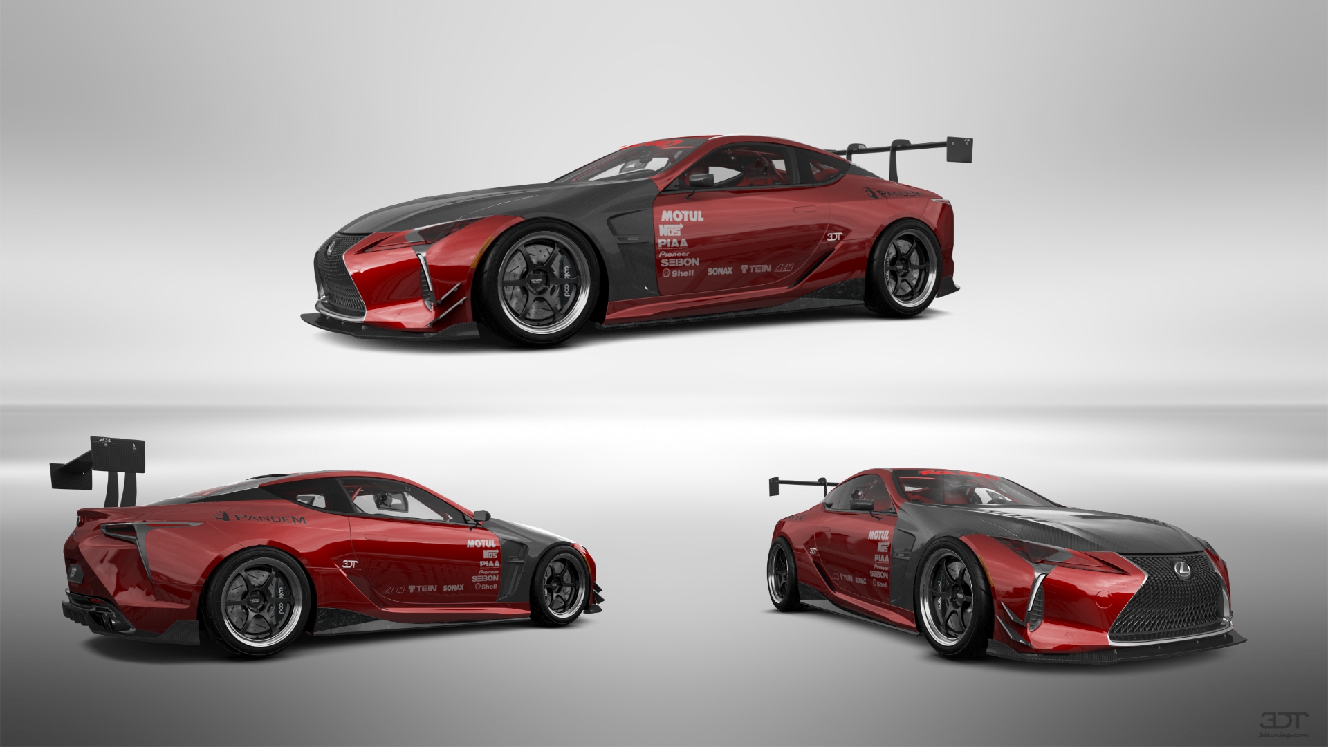 Lexus LC500 2 door fastback coupe 2017 tuning