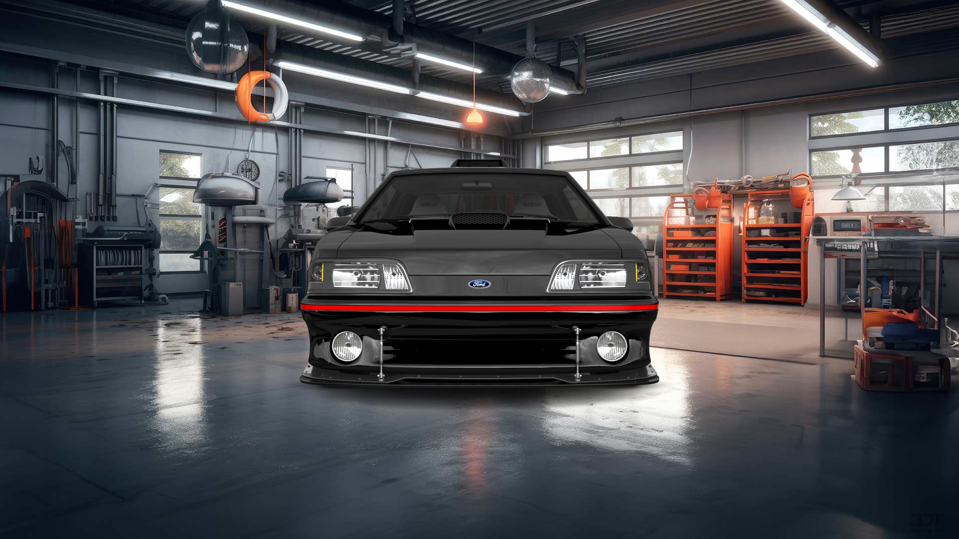 Ford Mustang 3 Door Hatchback 1988