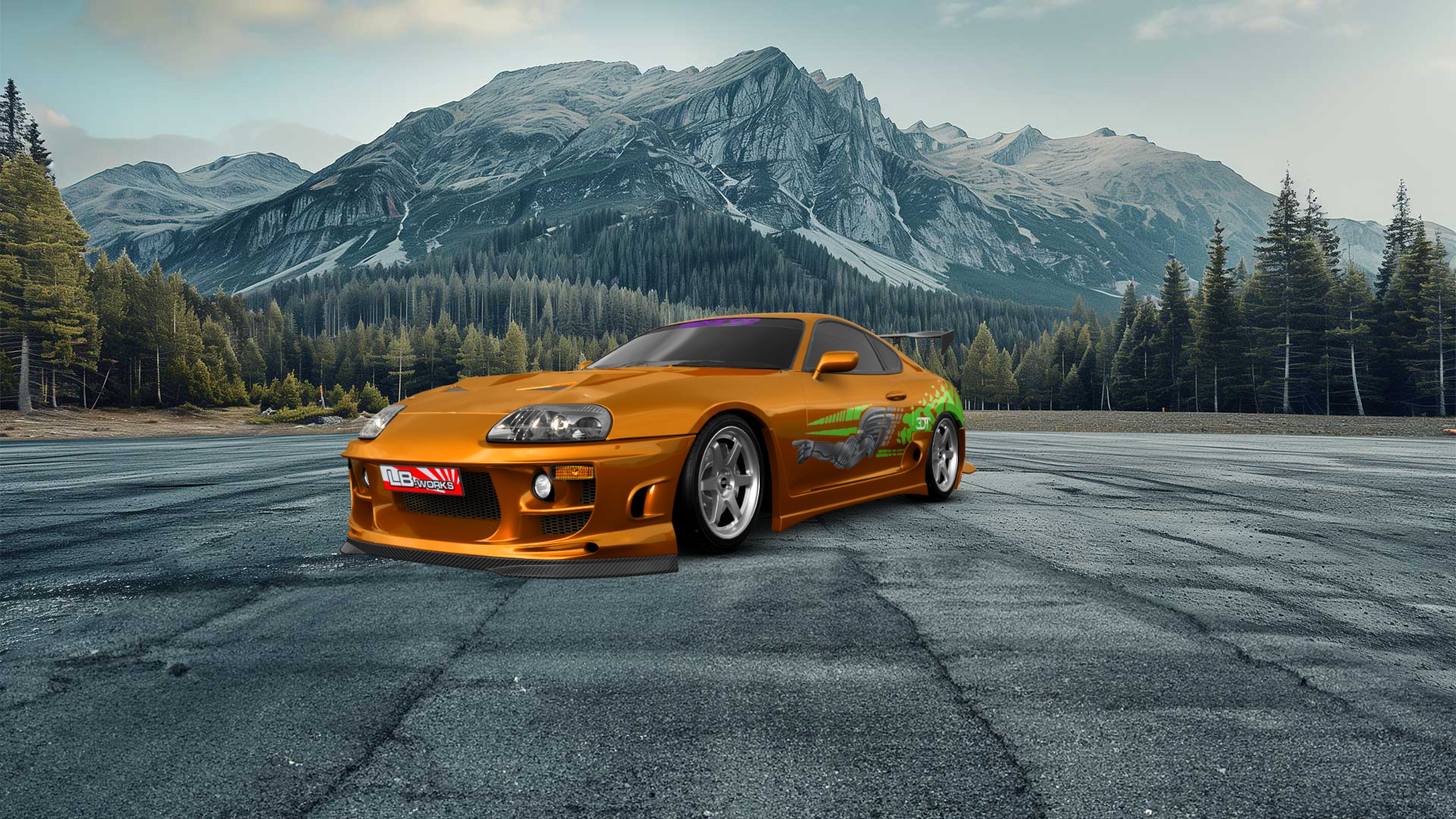 Toyota Supra 2 Door Coupe 2000 tuning