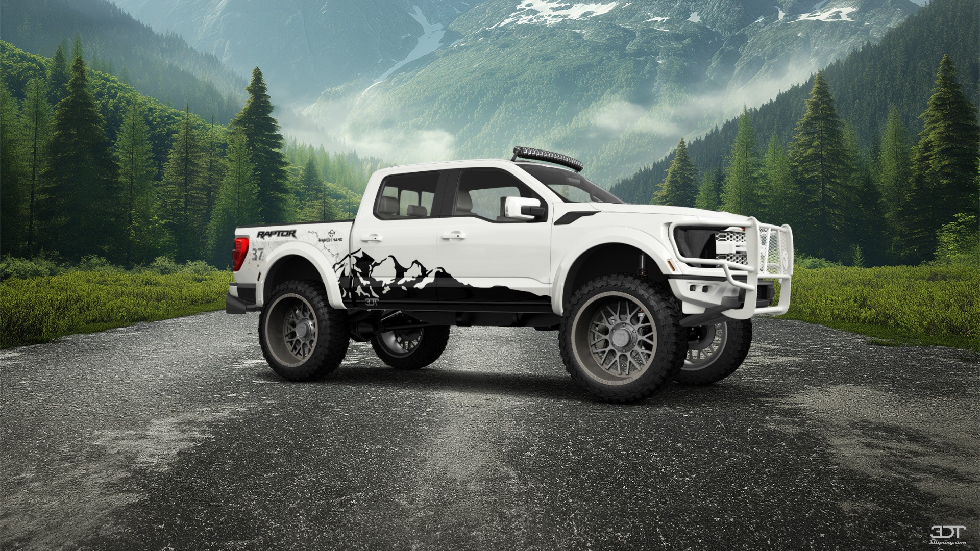 Ford F-150 Raptor 4 Door pickup truck 2021