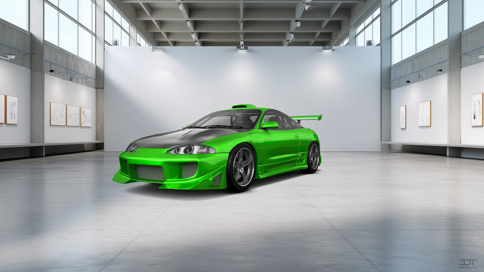 Mitsubishi Eclipse GSX Coupe 1995 tuning