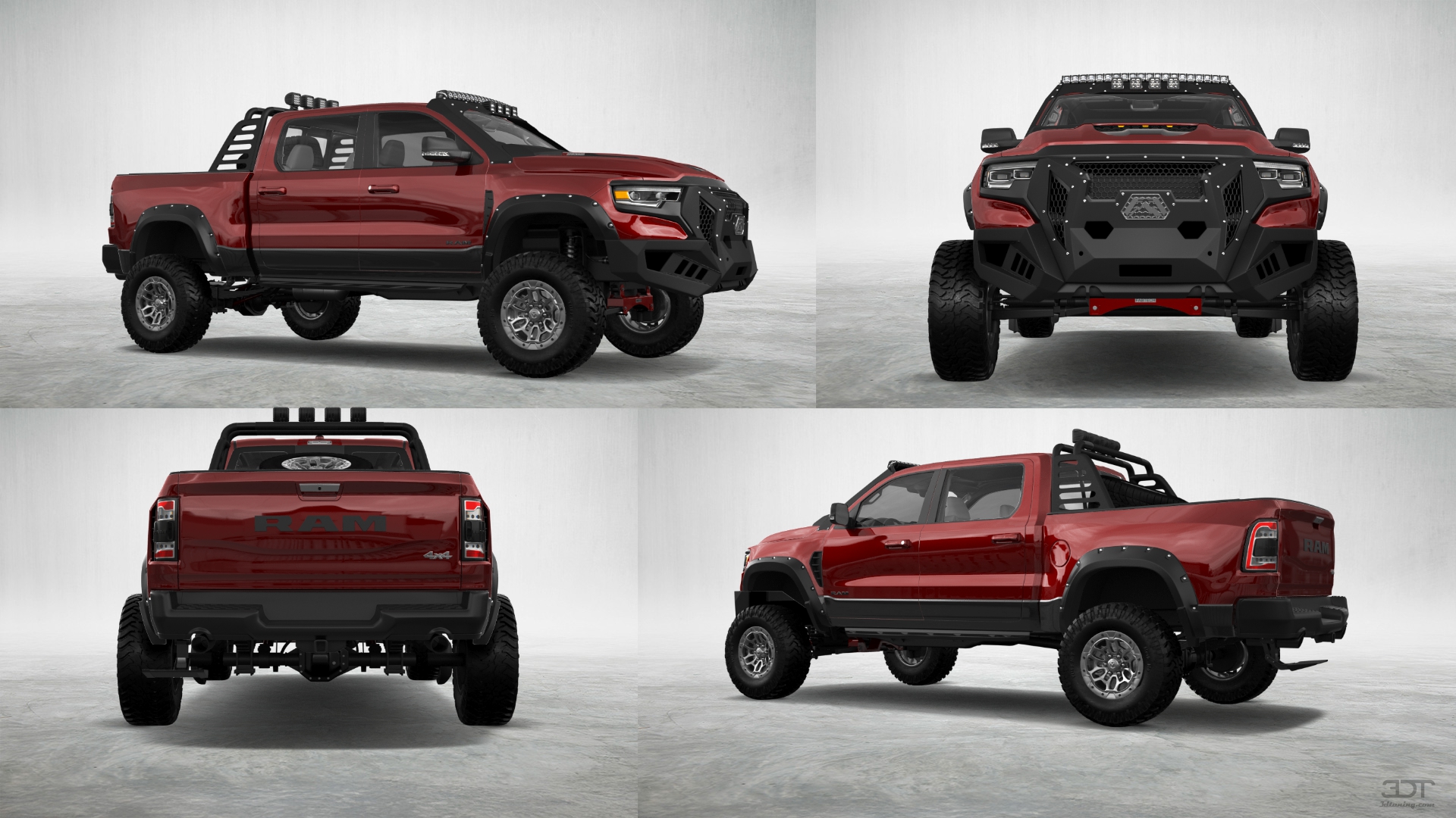 Dodge Ram 1500 TRX 4 Door pickup truck 2021