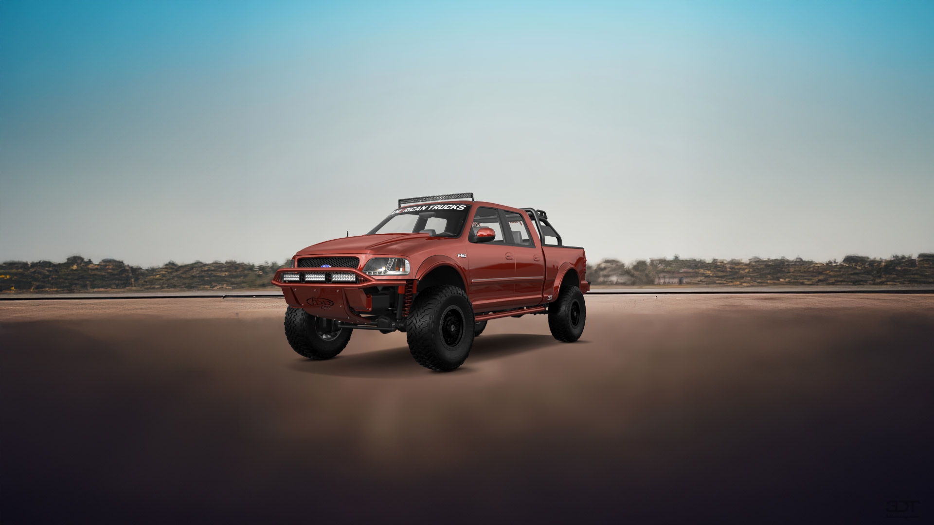 Ford F-150 SuperCrew 4 Door pickup truck 1997 tuning