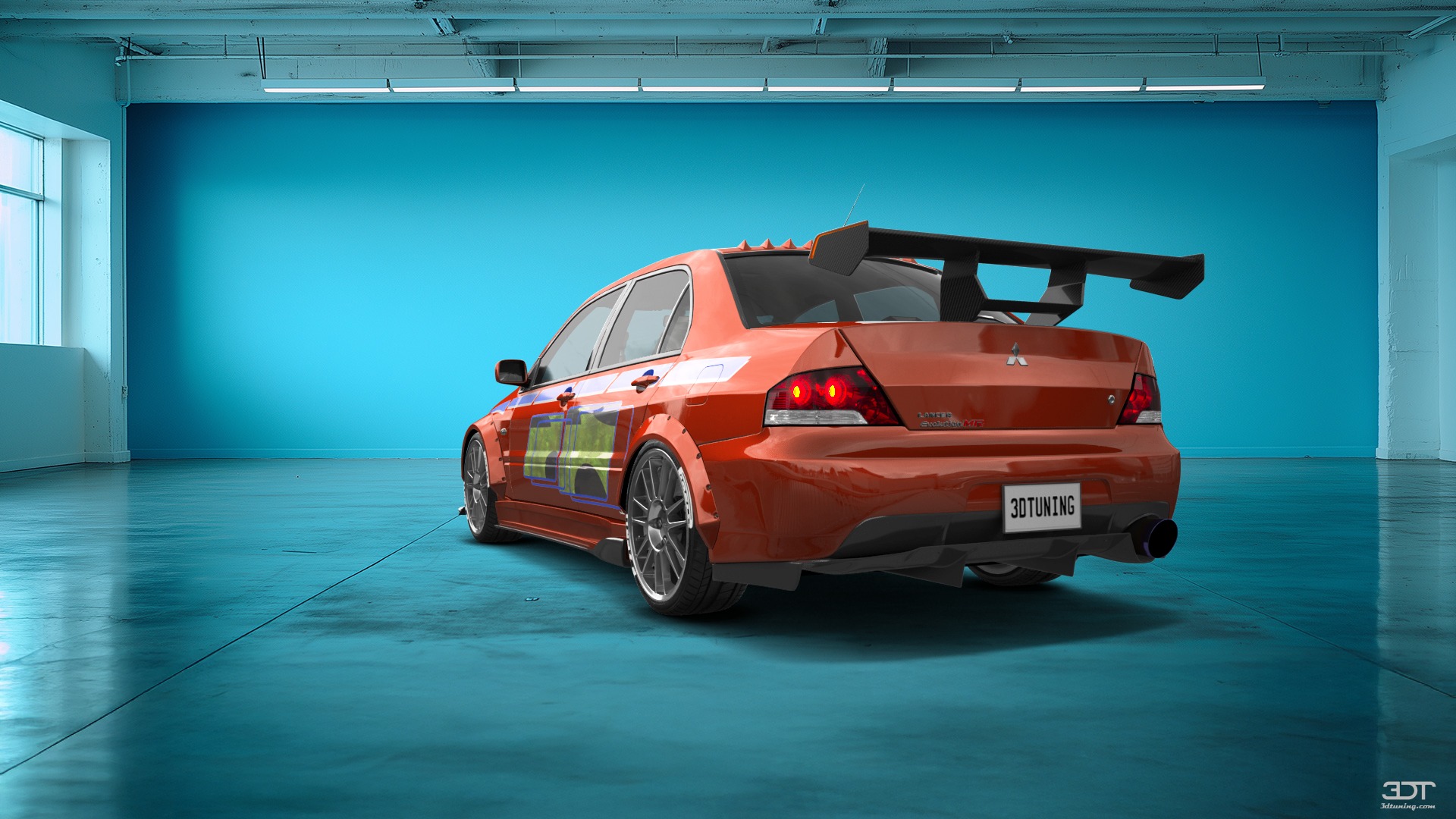 Mitsubishi Lancer Evo IX 4 Door Saloon 2005 tuning