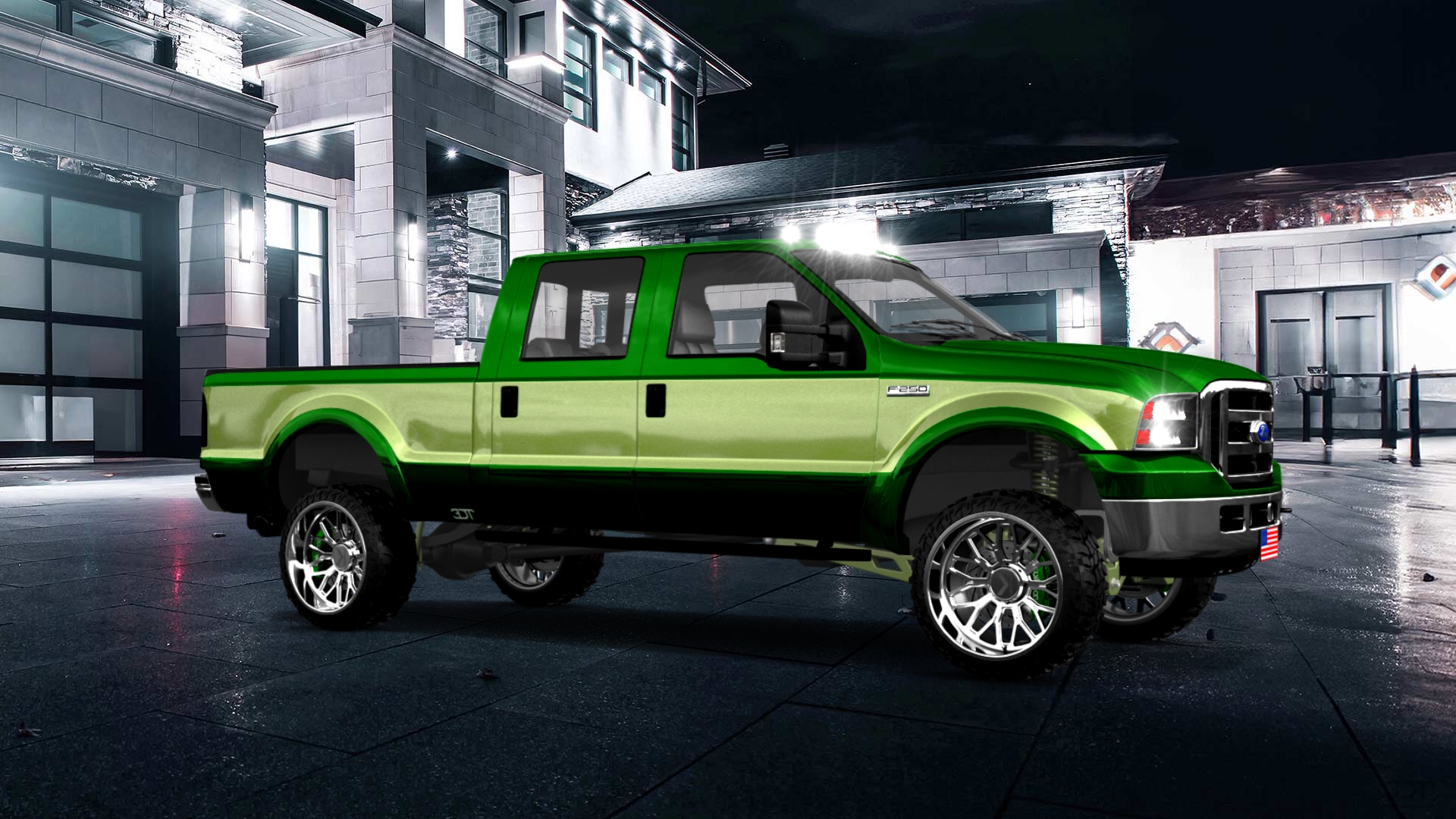 Ford F-250 Crew Cab 4 Door pickup truck 1999