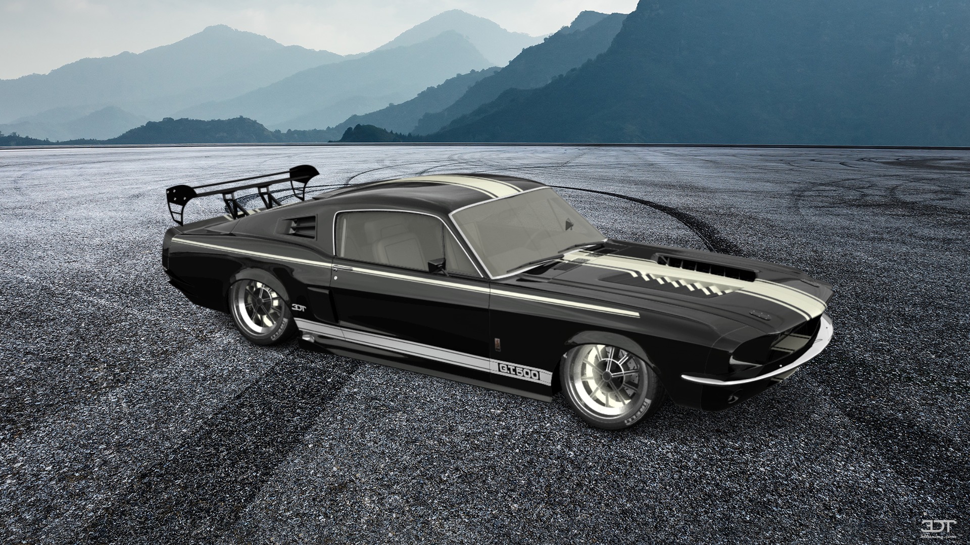 Mustang GT500 2 Door Coupe 1968
