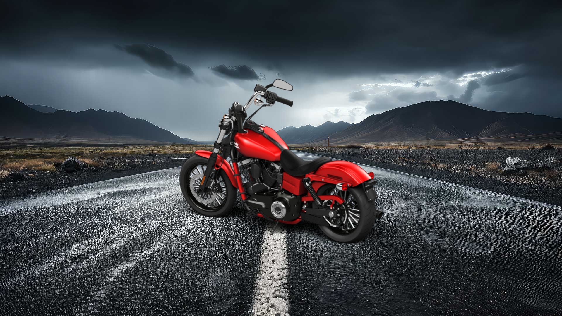 Harley-Davidson Dyna Street Bob Cruiser 2015