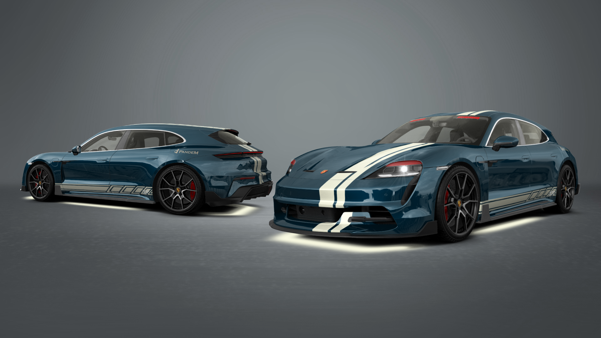 Porsche Taycan Sport Turismo Shooting Brake 2019 tuning