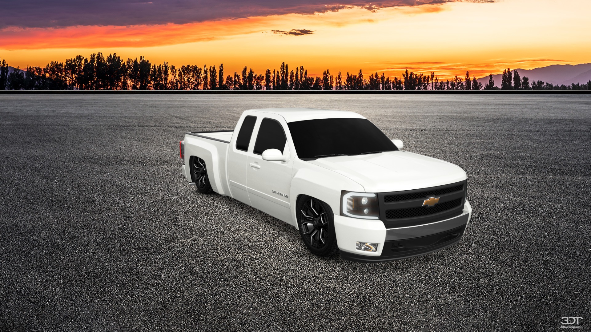 Chevrolet Silverado 1500 6.6 ft box Pickup Truck 2008