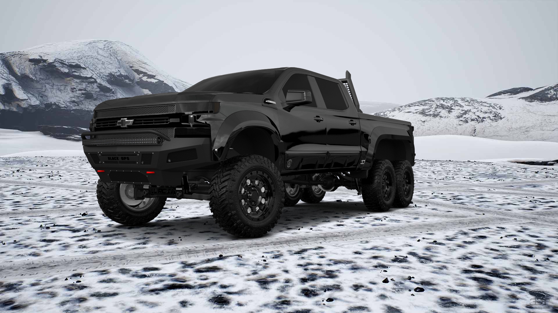 Chevrolet Silverado Hennessey Goliath 6X6 Truck 2020 tuning