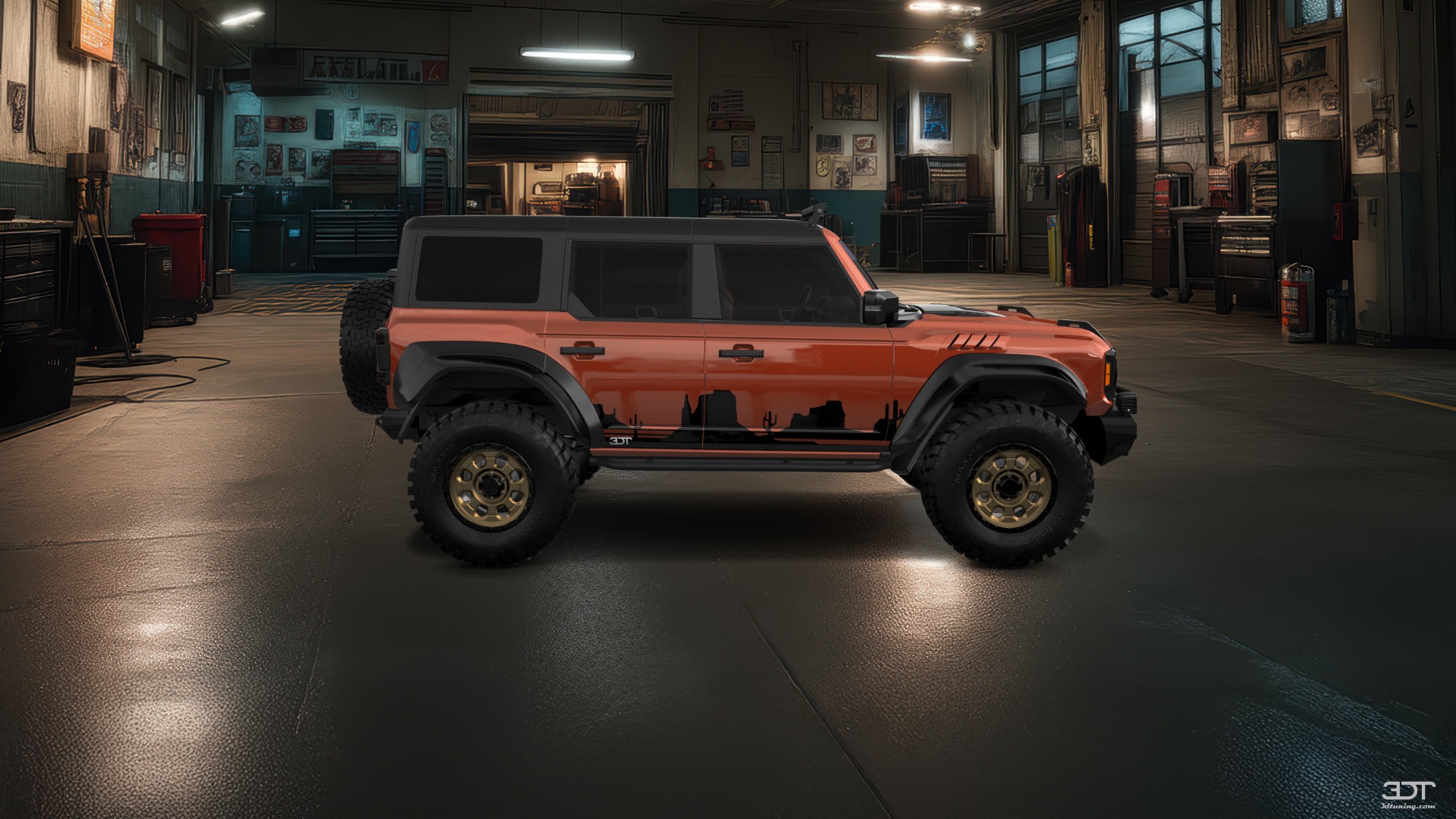 Ford Bronco Raptor 4 Door pickup truck 2022 tuning