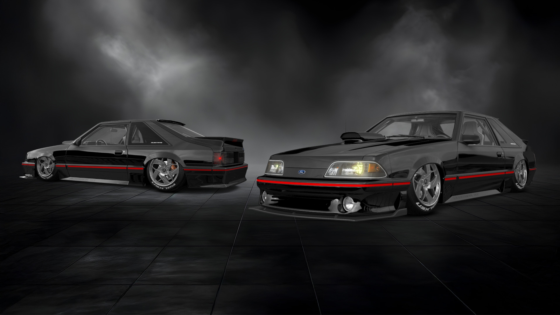 Ford Mustang 3 Door Hatchback 1988