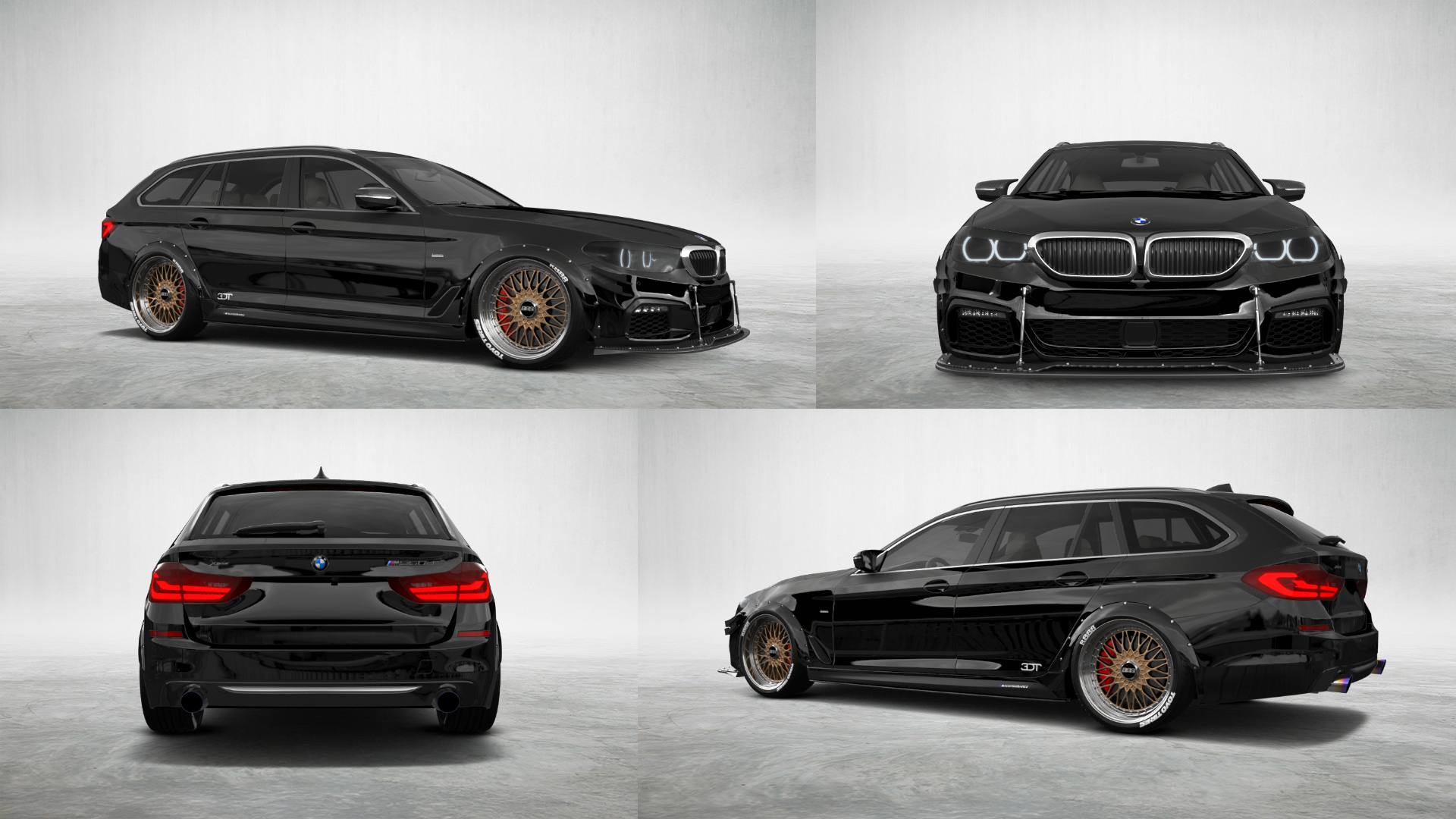 BMW 5 Series 5 door Wagon 2018 tuning