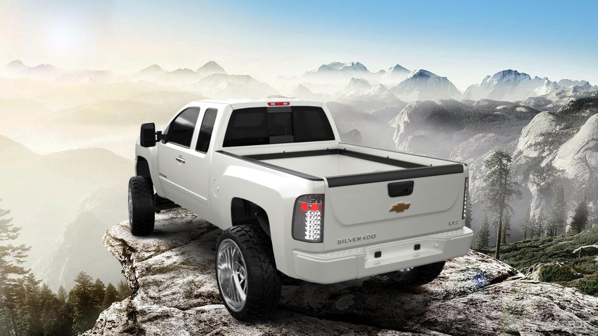 Tuning Chevrolet Silverado 2500 HD Extended Cab Pickup Truck 2007