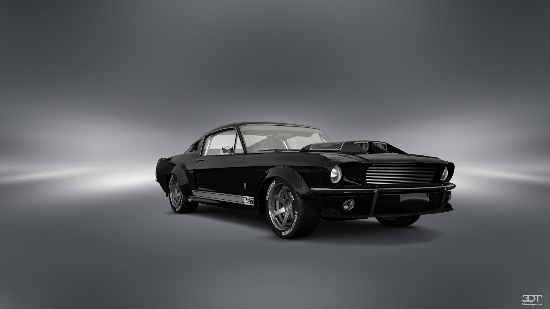 Tuning Mustang GT500 2 Door Coupe 1968